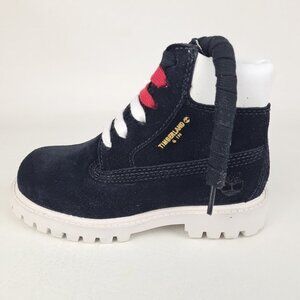 Timberland 6 IN Premium Classic Toddler Boots Black Leather